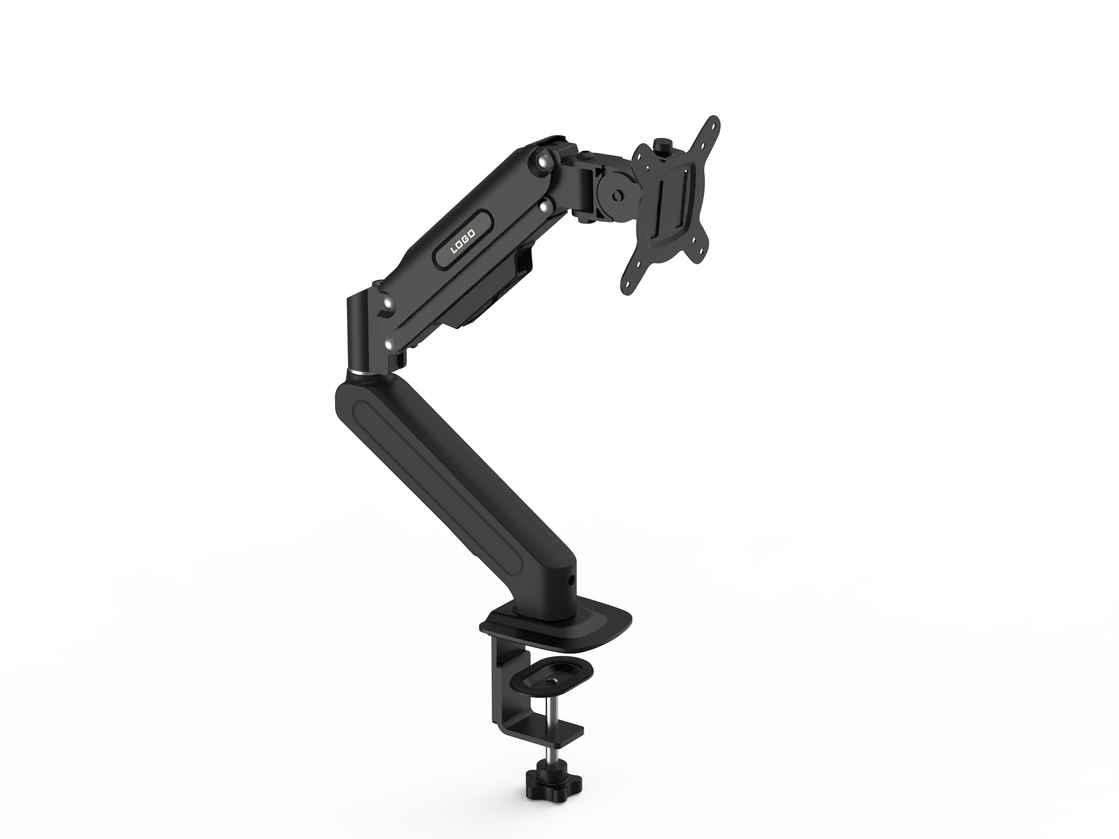 Gas Spring Computer Monitor Stand For Desk 17-32 Inch PC Monitor Mount