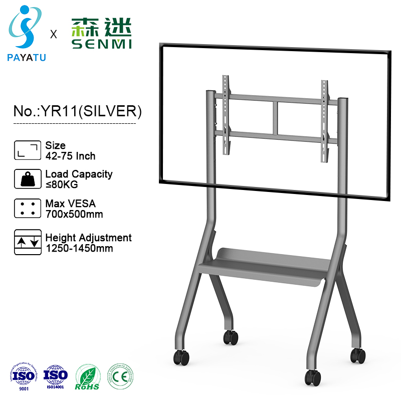 TV Cart Mobile Television Cart On Wheels TV Carts And Stands