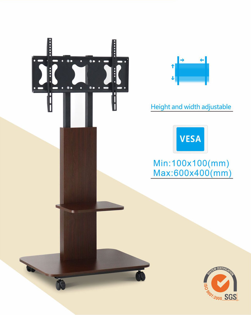 portable tv stand wheels