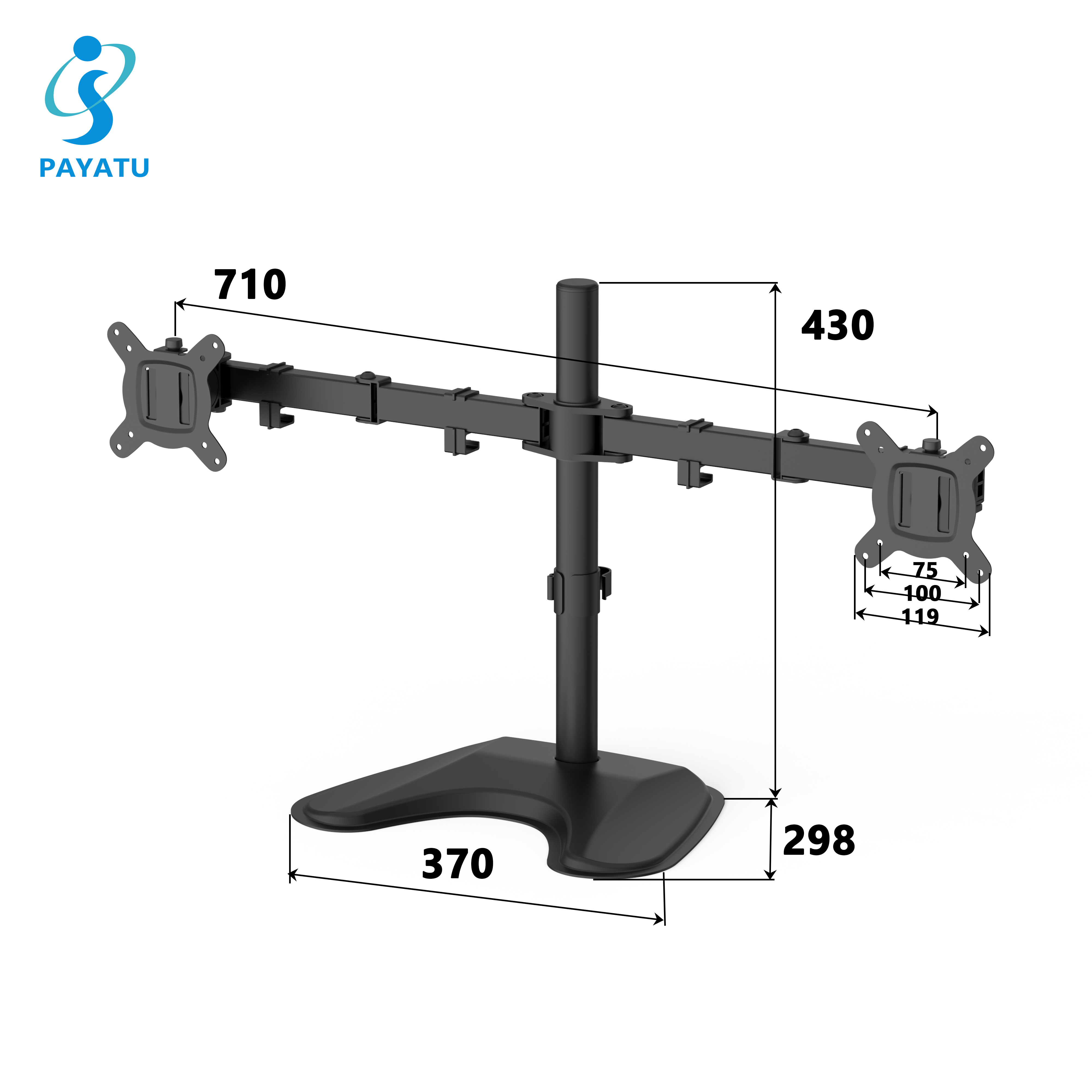 Mechanical Dual Monitor Mount DM100