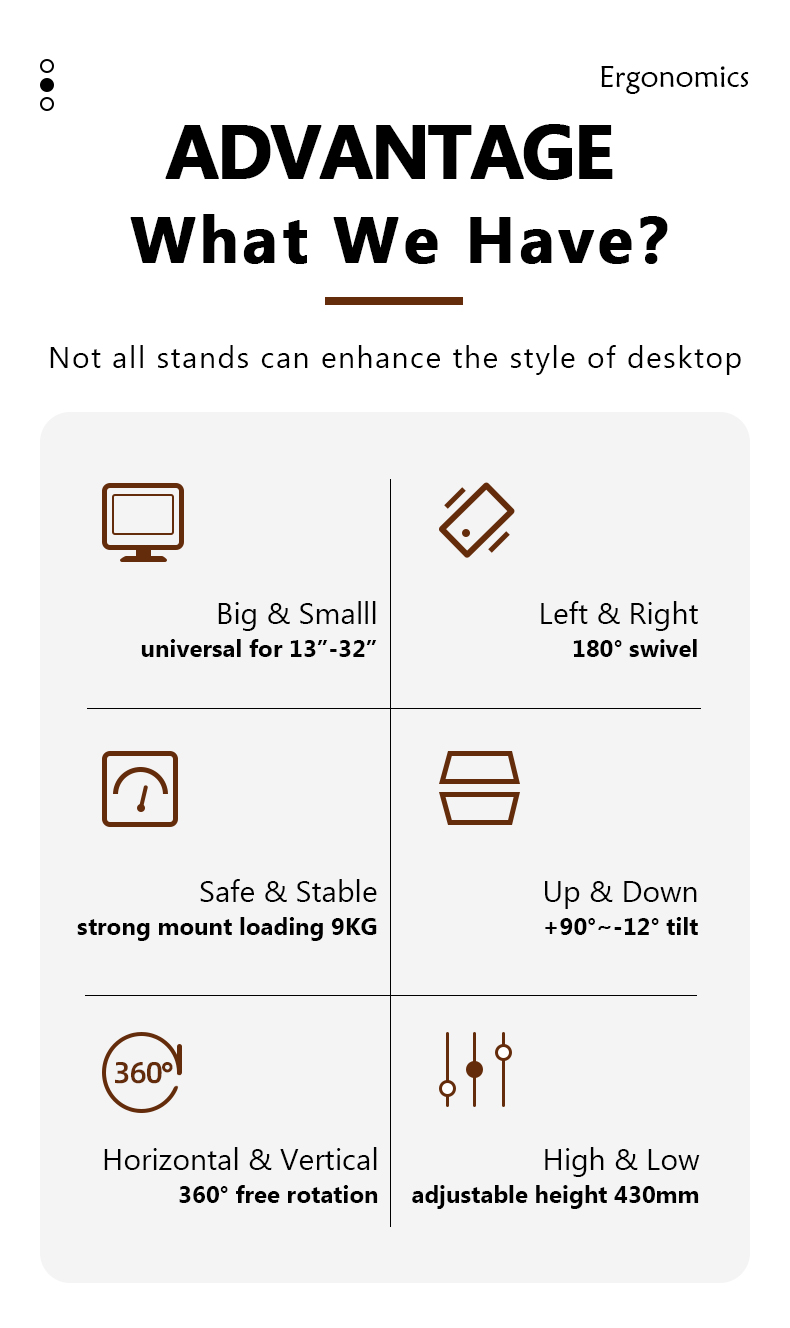 dual monitor arm desk mount