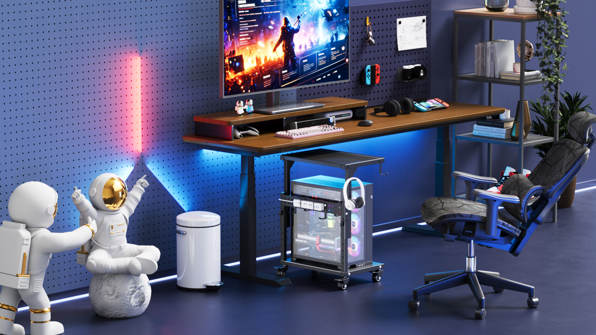 Dual-Layer PC Cart S-M03