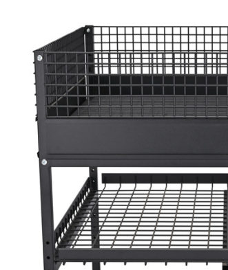 3-tier Dump Bindisplay rack