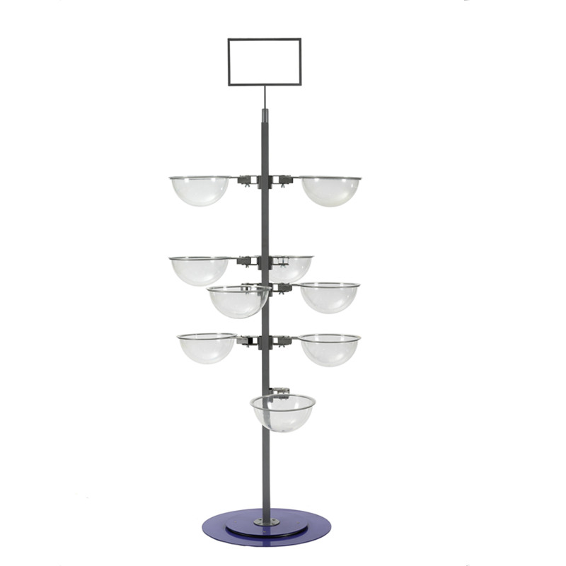 4-poziomowy stojak na miski akrylowe