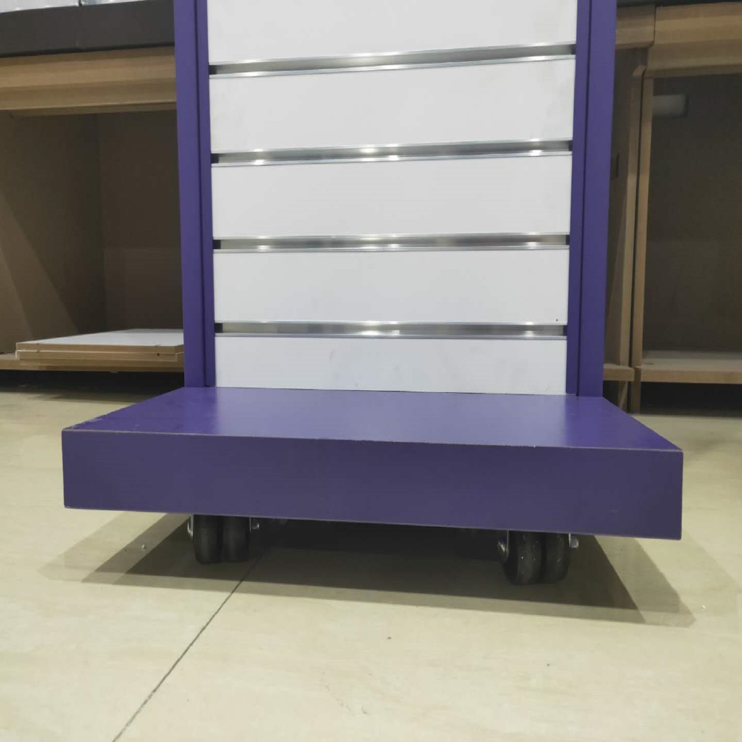 T-stand slatwall display rack
