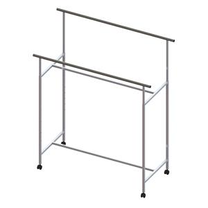 Commercial Grade Steel Clothing H Rack