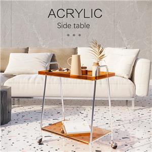 Bàn cuối acrylic di động
