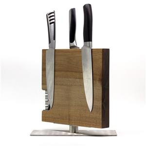 Pemegang Blok Pisau Magnet Dua Sisi Dapur Rumah