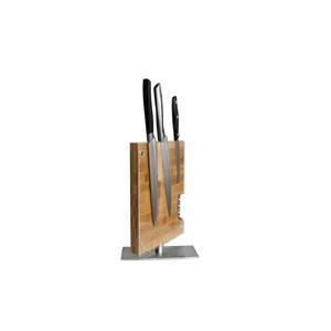 Magnetischer Messerblockhalter mit Acryl-Schutzschild