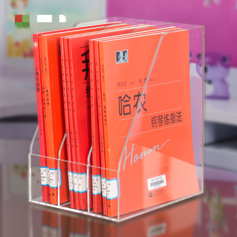 File Desktop Book Holder Clear Acrylic With Front Panel Manufacturers, File Desktop Book Holder Clear Acrylic With Front Panel Factory, Supply File Desktop Book Holder Clear Acrylic With Front Panel Retail Solution