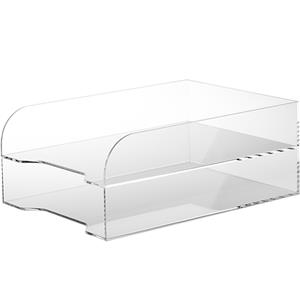 Lưu trữ tệp A4 dọc lớn, acrylic rõ ràng từ 2 phần đến 6 phần