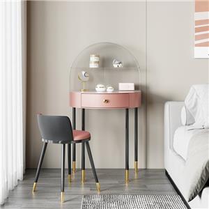 Bàn trang điểm đơn giản bằng acrylic trong suốt