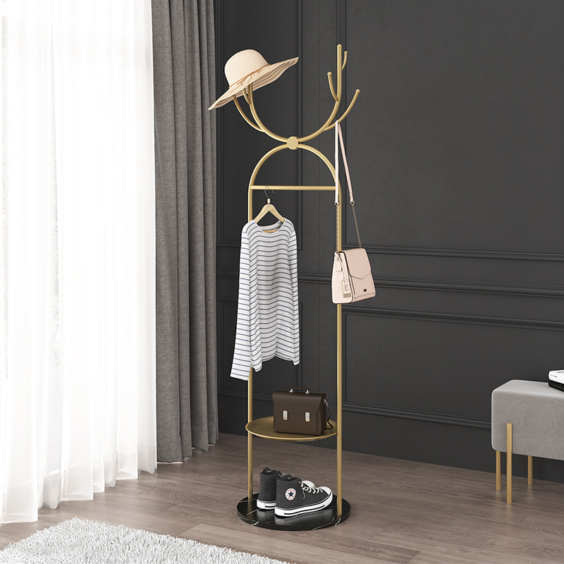 Deer horn shaped coat and hat and bag rack with middle shelf and marble base Manufacturers, Deer horn shaped coat and hat and bag rack with middle shelf and marble base Factory, Supply Deer horn shaped coat and hat and bag rack with middle shelf and marble base Retail Solution