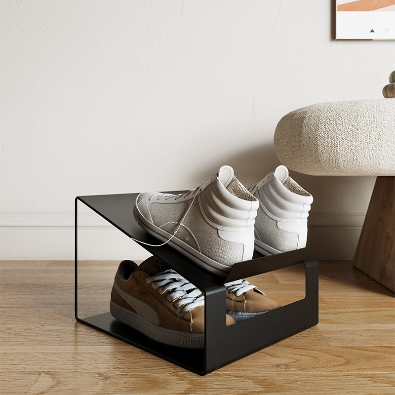 modern shoe bench