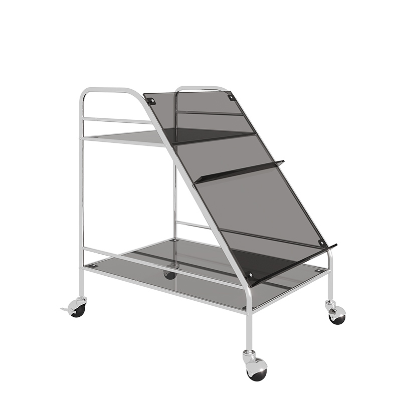 acrylic rolling cart