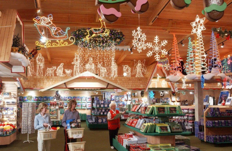 display fixtures for Christmas season