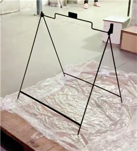 ที่ใส่ป้ายแบบสองด้านแบบพกพาพับได้