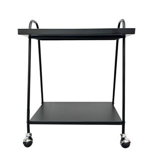 โต๊ะข้างเคลื่อนที่ 2 ชั้น