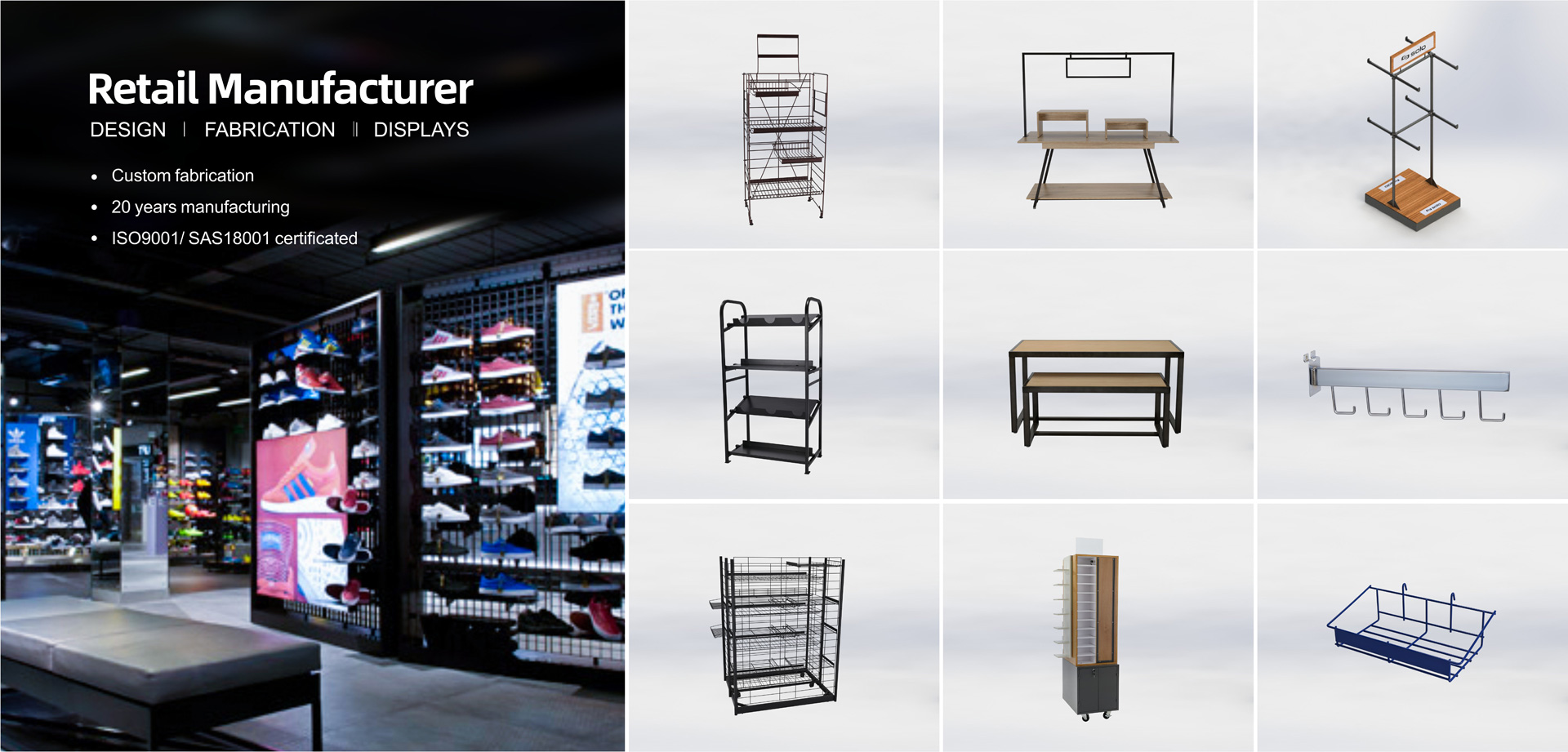 Custom Retail Fixtures display rack