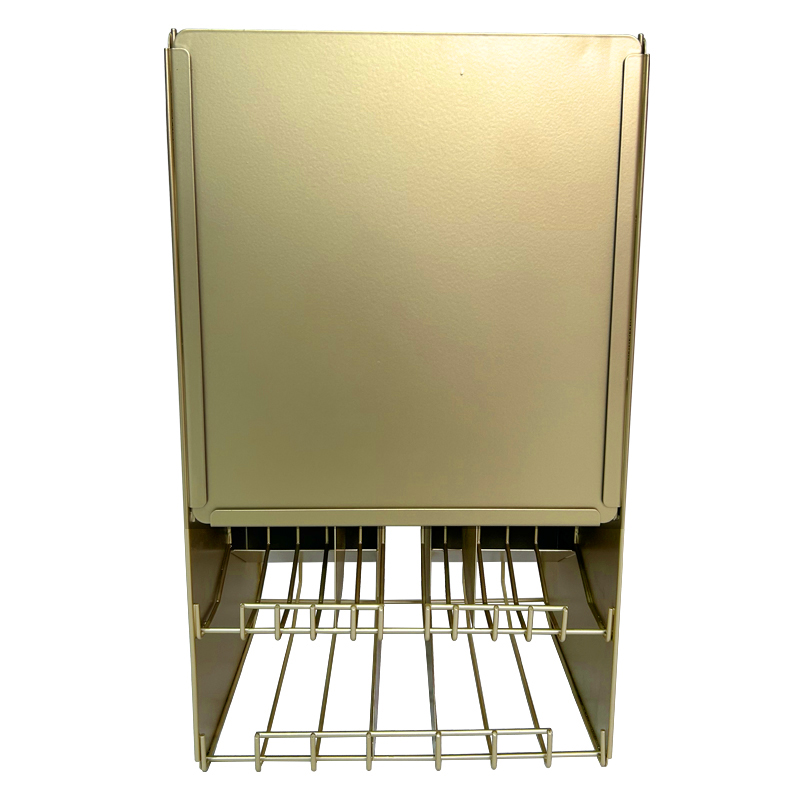 Automatic Roll-Down Sturdy Welded Metal Beverage Display Stand Manufacturers, Automatic Roll-Down Sturdy Welded Metal Beverage Display Stand Factory, Supply Automatic Roll-Down Sturdy Welded Metal Beverage Display Stand Retail Solution