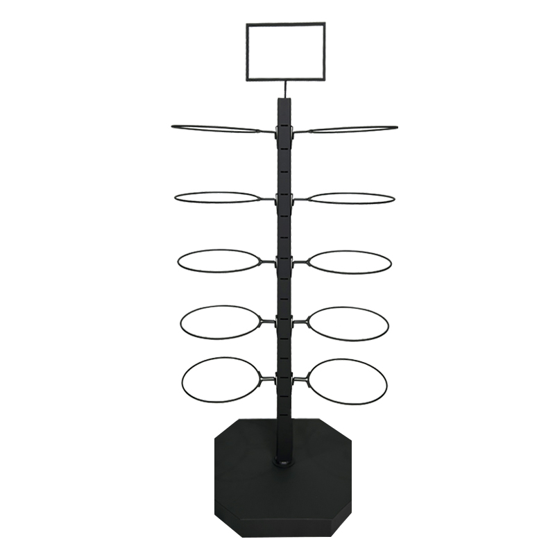Multi-Layer Heavy-Duty 360° Rotation Candy Display Stand