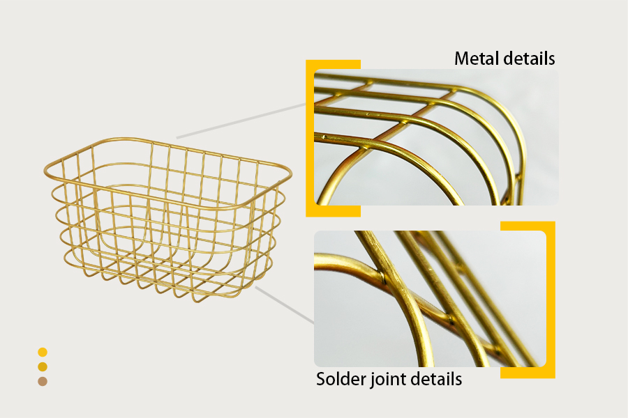 Multi-Functional Storage Wire Basket Bin