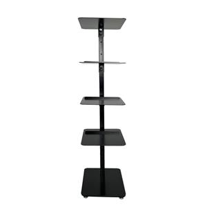 Elegantes, vielseitiges, langlebiges und platzsparendes Schuhdisplay mit 5 Ebenen