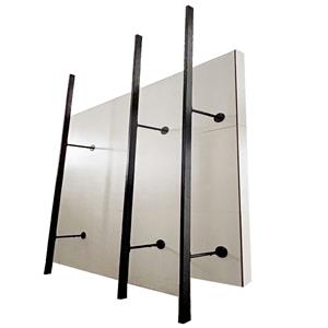 Custom Metal Wall Mounted Clothing Rack