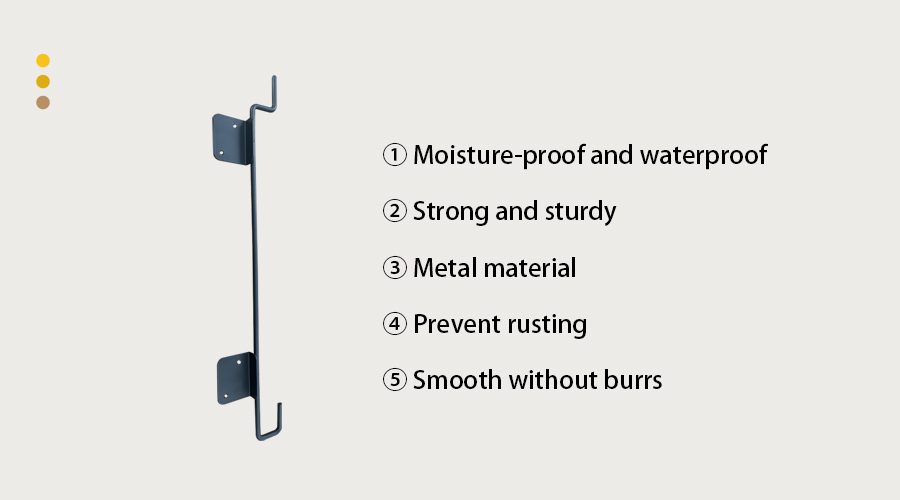 Rust-resistant hinge bracket