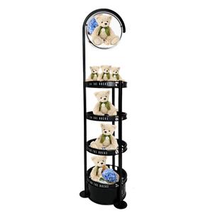 Customizable Four-Tier Circular Toys Display Rack