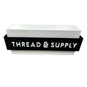 POP Metal Sheet With Acrylic Letter Sign