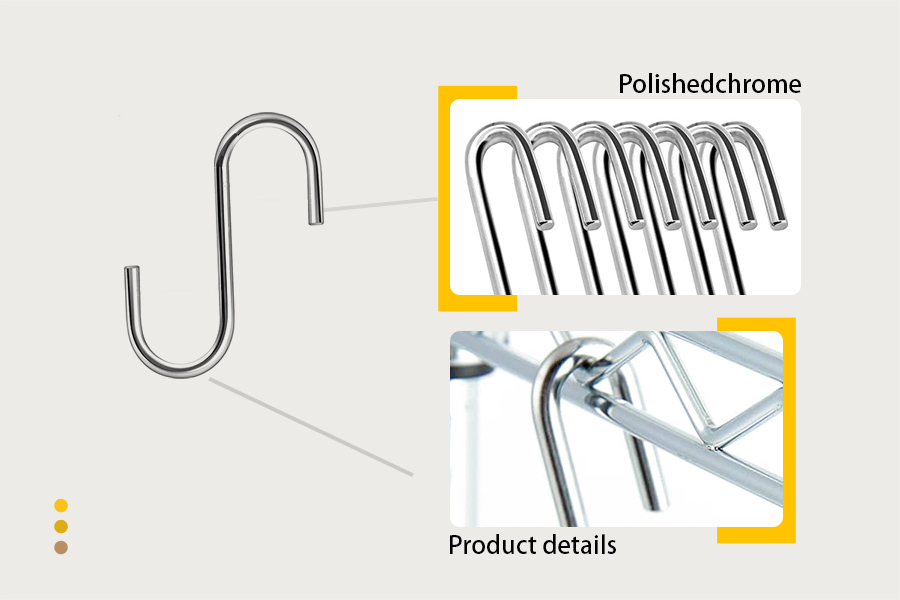 Heavy duty S hooks