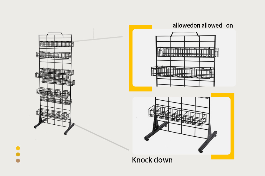 Snack display rack