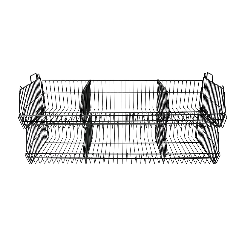 Metal wall mount basket