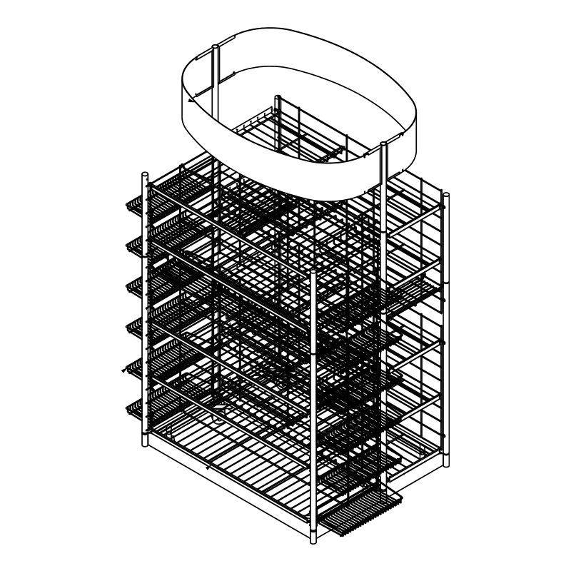 universal merchandising rack