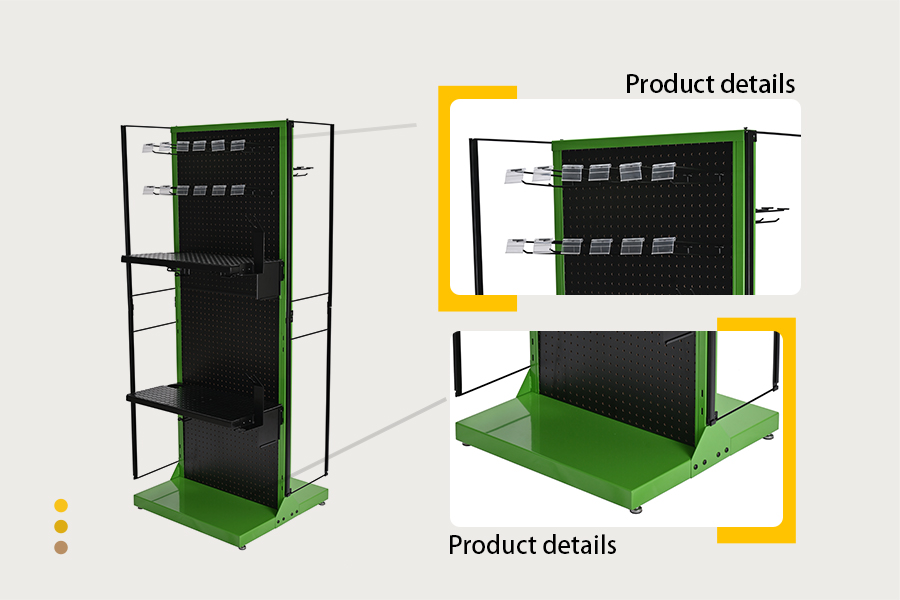 Double-Sided Display Stand