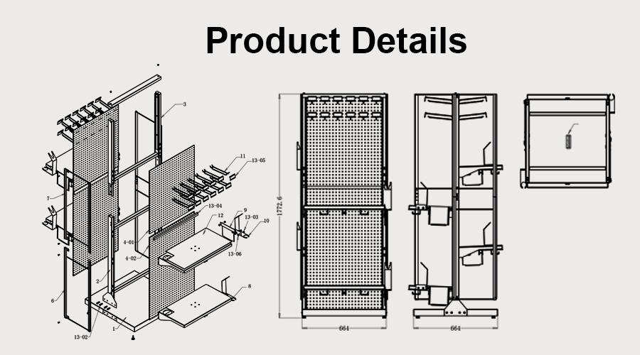 Seed Display Rack