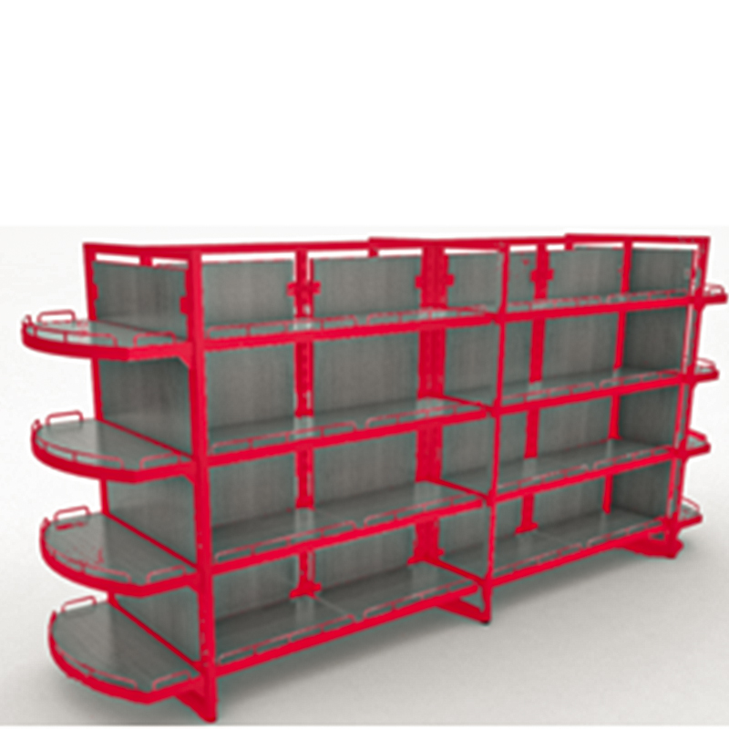 High-Durability Double-Sided Pharmacy Shelf