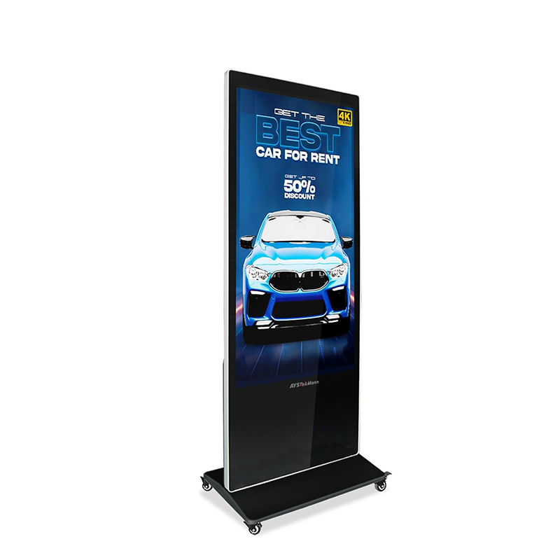 65-Inch 4K Digital Signage Display Stand