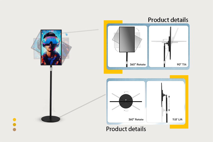 Advertising Display Stand