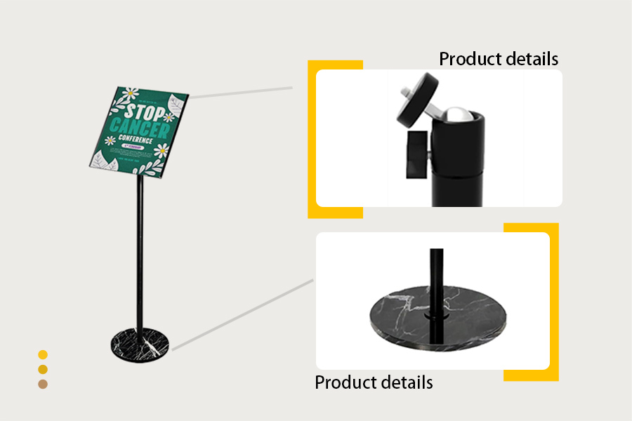 Adjustable Sign Holder Stand