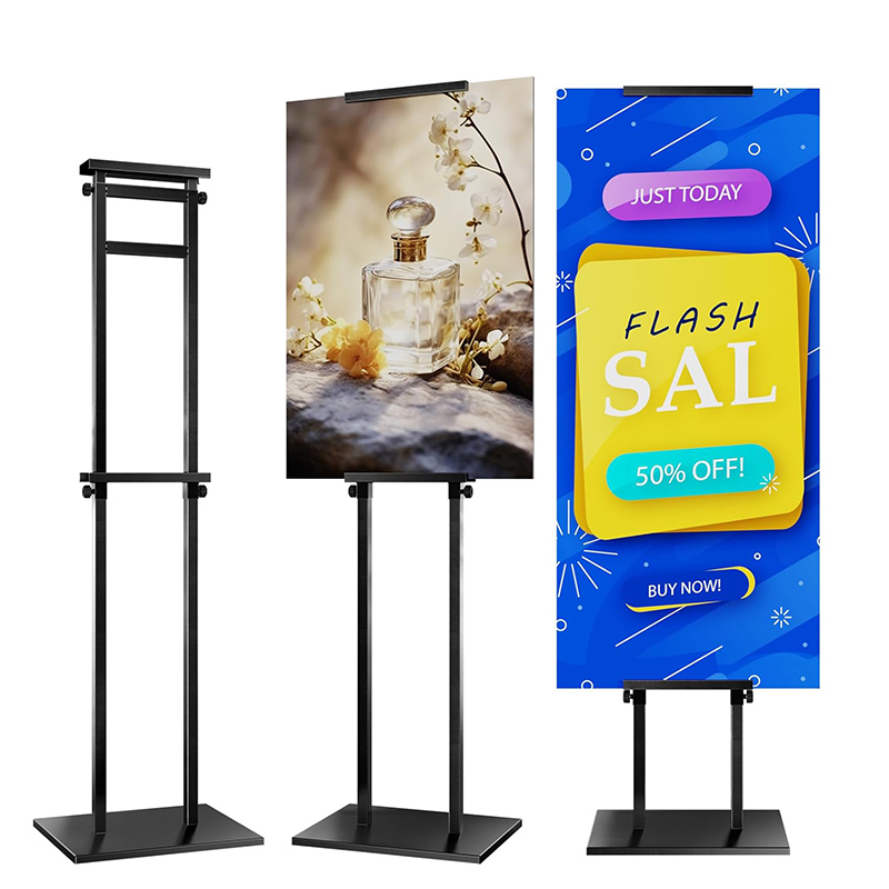 Adjustable Double-Sided Poster Stand