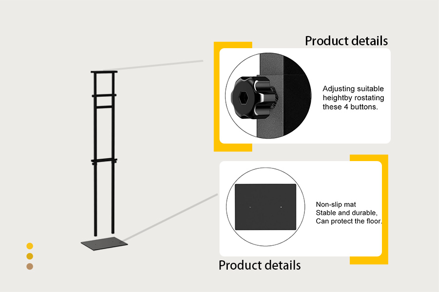 Double-Sided Display Stand