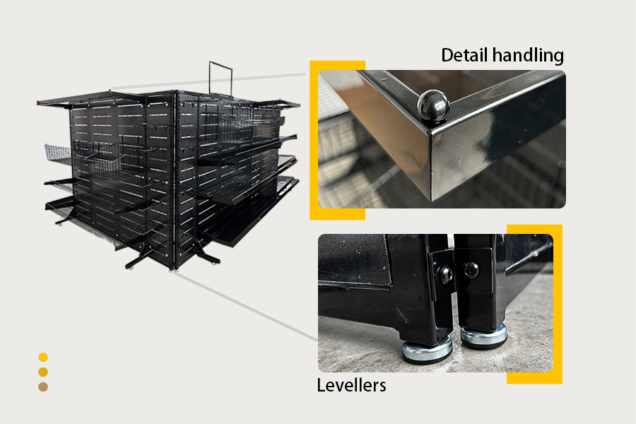 Multi-functional Combinable Display Rack