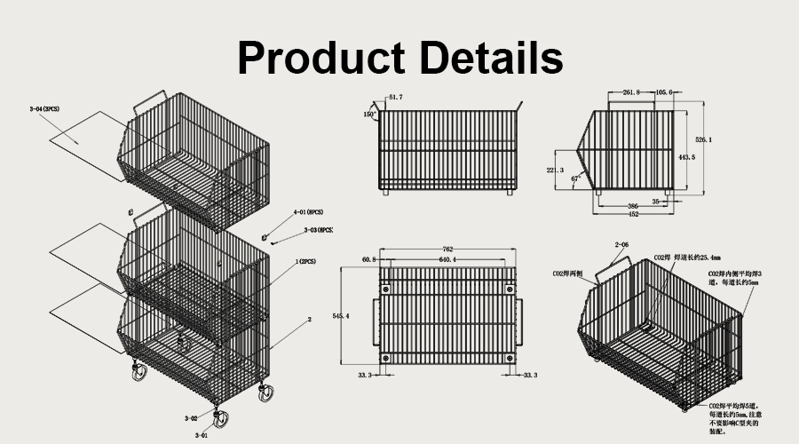 Freestanding Supermarket Snacks Shelf