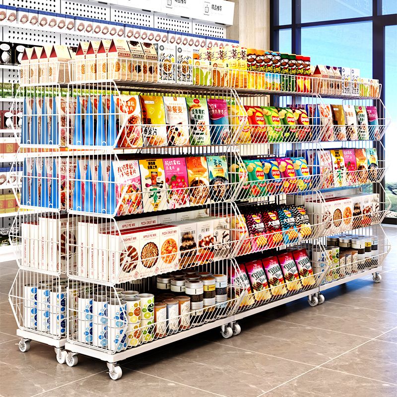 Convenience Store Shelves with Wheels