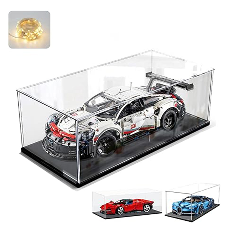 Premium Self-Assembling Acrylic Display Case