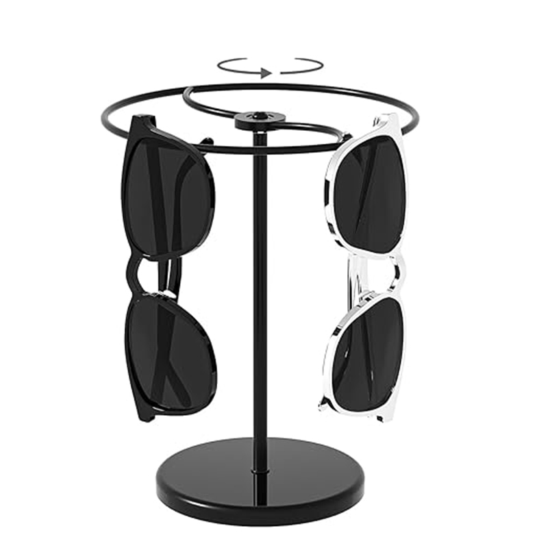 Custom na 360° Rotating Sunglasses Holder Stand