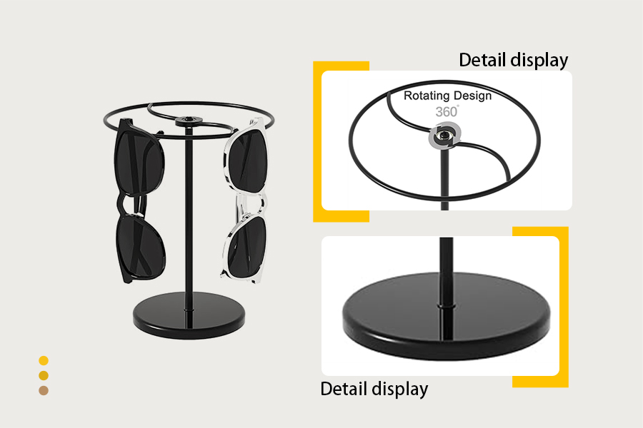 360° Rotating Eyeglass Stand