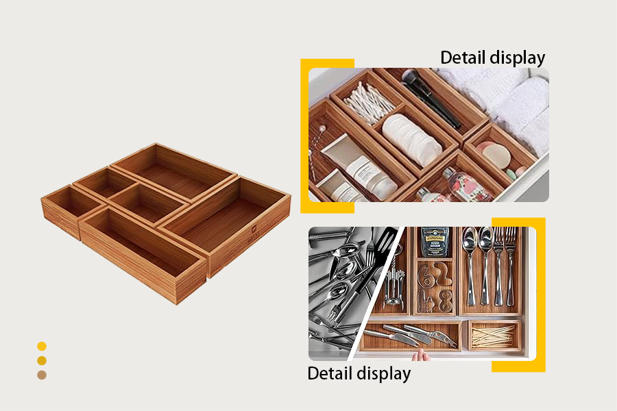 Bamboo Jewelry Organizer